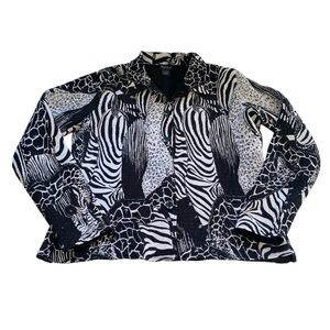 West End Animal Print Jacket
